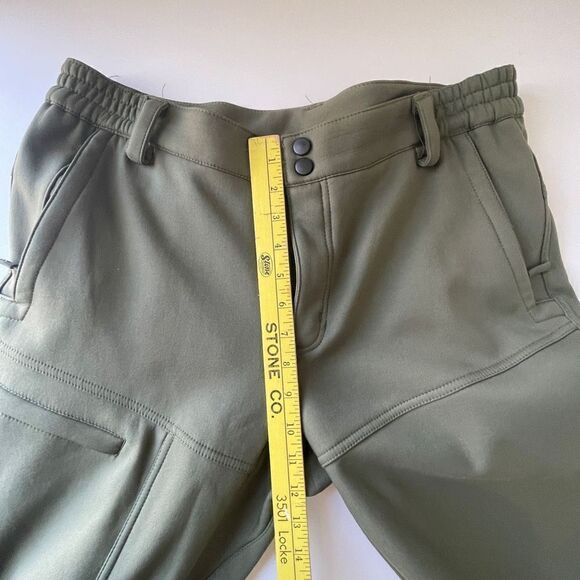 FFNIU Softshell Snow Pants, Olive Green, 34x32 - Picture 10 of 13